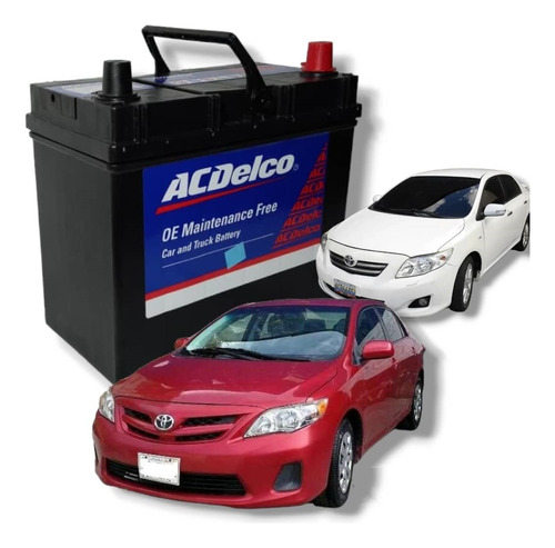 Batería Acdelco Ns60zl (45r)650amp Toyota Corolla Explotion