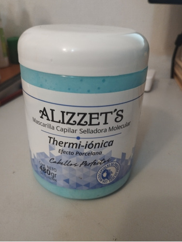 Mascarilla Capilar Alizzets Thermo-ionica  480grs