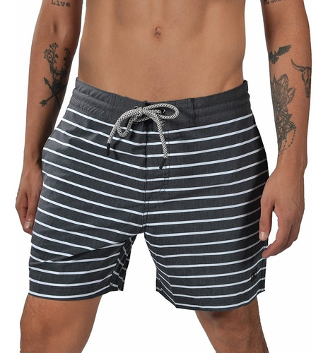 Imagen 3 de 5 de Short De Baño Zimith Diente Hombre