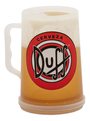 Imagen 2 de 10 de Vaso Chopp Con Gel Refrigerante Cerveza Fernet Siempre Frío