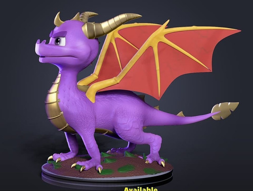 Archivo Stl Impresión 3d - Spyro The Dragon Rdy