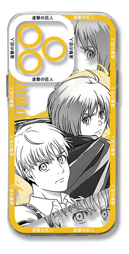 Funda De Teléfono Japan Attack On Titan Para iPhone 15, 14,