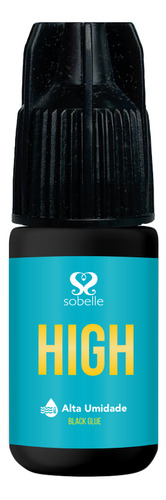 Cola Sobelle High Para Extensão De Cílios 3ml Cor Preto