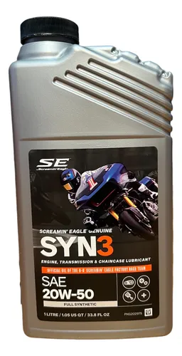 Aceite Sintético Harley Davidson Screaming Eagle Syn3 20w-50
