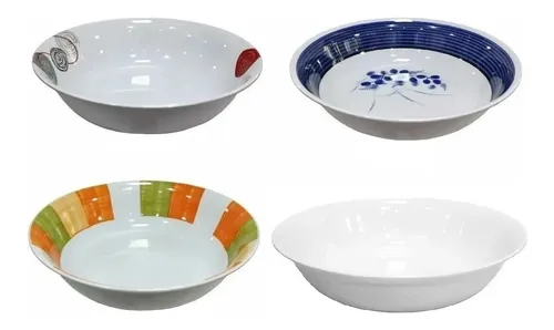 Platos hondos de melamina sales