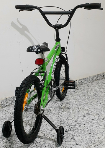 Bicicleta Usada R14 Impecable Sin Detalles Para 4 A 7 Años Verde 14 " (Usado)