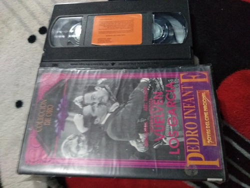 Película Vhs Vuelven Los García Pedro Infante