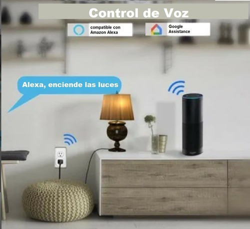 Enchufe Inteligente Wi-fi Para Alexa Y Google Home 1 Pza