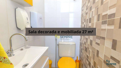 Imagem 10 de 12 de Sala Mobiliada À Venda, 27 M² E 01 Vaga - Luxemburgo - Belo Horizonte/mg - Sa0144