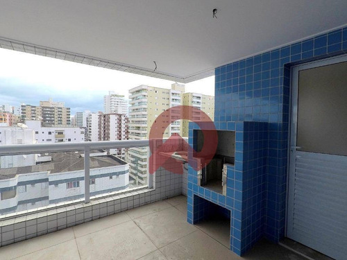 Imagem 11 de 25 de Apartamento Com 1 Dormitório À Venda, 64 M² Por R$ 370.000 - Canto Do Forte - Praia Grande/sp - Ap3188