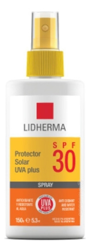 Protector Solar Uva Plus Spf 30 - Spray - Lidherma