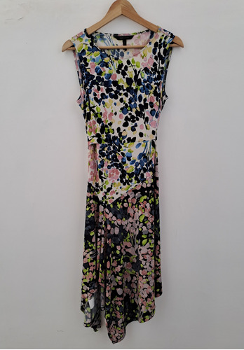 Vestido Estampado De Verano Importado. Bcbg