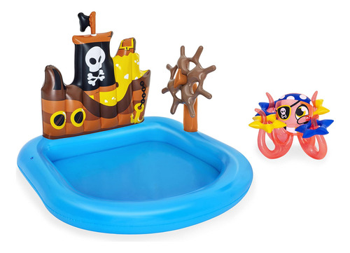 Centro De Juegos Acuático Splash Pool Para Niños 3 En 1