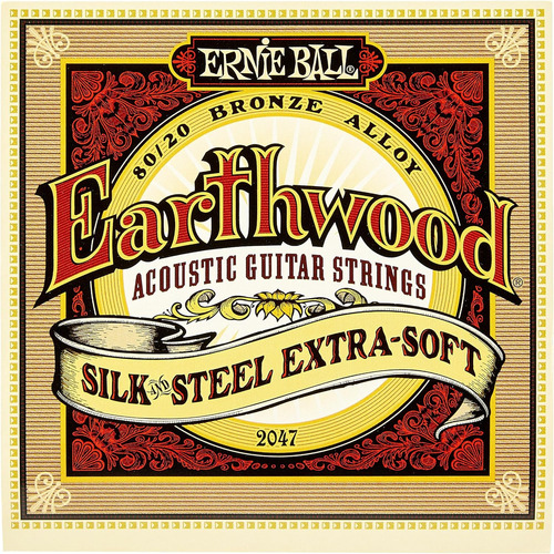 Ernie Ball Earthwood Silk And Steel Acústico Extrasuave G...