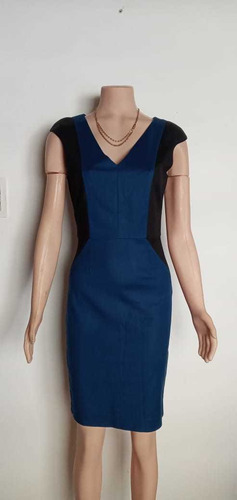 Vestido Zara Xs Formal Combinado Fiesta Oficina