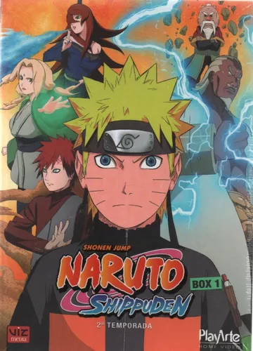 Dvd Box - Naruto Shippuden - Segunda Temporada - Box 1 (5 Discos) em  Promoção na Americanas