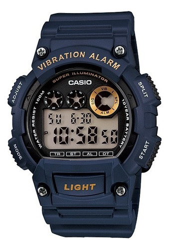Reloj pulsera Casio Estándar W-735H, para hombre color