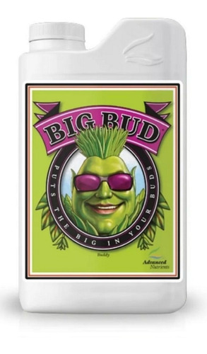 Big Bud 1 Litro Advanced  Engordador Nutrientes Hidroponia 