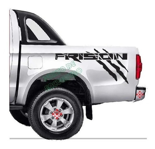 Stickers Garras Para Jac Frison Pick Up 4 Pzs