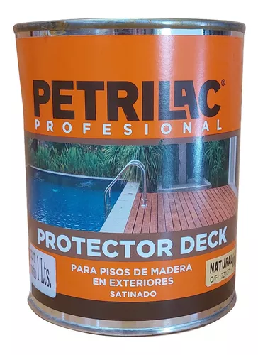 Protector Madera Exterior Satinado Danzke Lasur Petrilac 4l