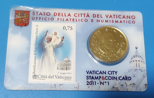 Moneda Del Vaticano 2011 