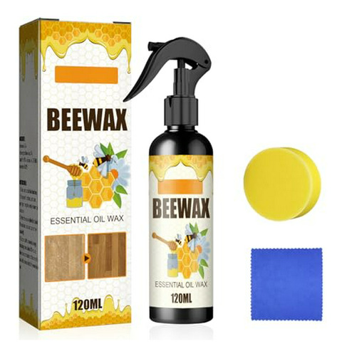 Kuirunrx Spray De Cera De Abejas Natural, Limpiador En Spray