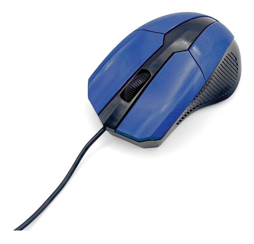 Mouse Óptico Alámbrico Azul Urbano Ud-btsw14