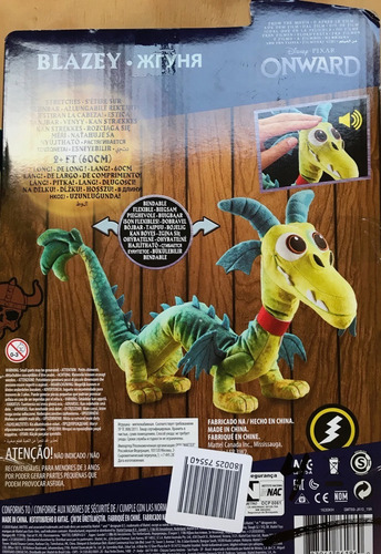 Unidos Mascota Blazey Película Onward Disney Pixar, Dragon