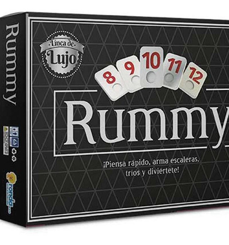 Rummy Números Línea De Lujo Marca Ronda