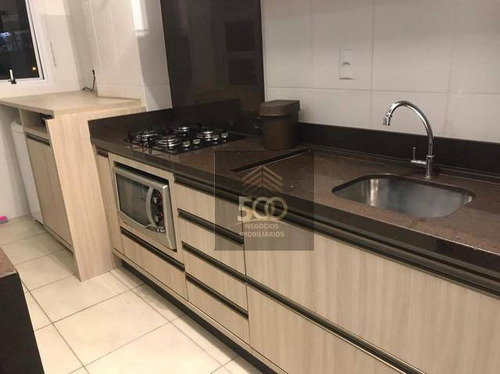 Imagem 2 de 9 de Apartamento Com 2 Dormitórios À Venda, 60 M² Por R$ 281.000,00 - Forquilhinha - São José/sc - Ap2038