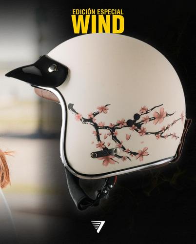 Casco Moto Abierto Vértigo Vintage Edición Especial. Tienda