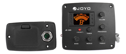 X Joyo Je-305 Guitarra Acustica Preamplificador Piezo Pickup