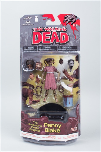 Imagen 2 de 7 de Muñeco Figura Comic Mcfarlane The Walking Dead Penny Blake