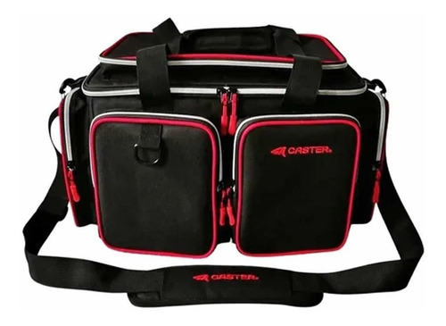 Bolso Pesca Caster 105 Grande Porta Accesorios Cajas Señuelo