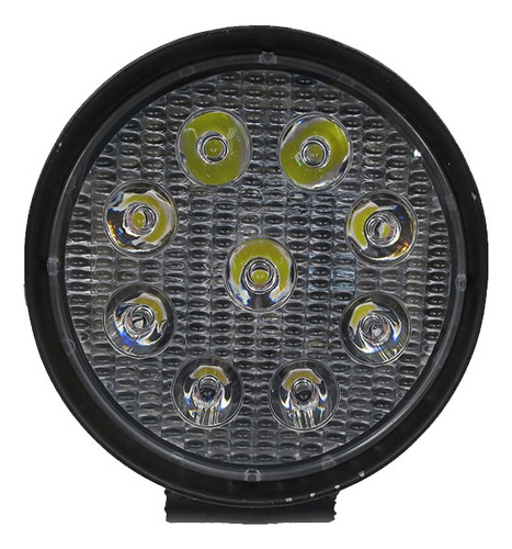 Neblinero 9 Led  Luce Foco 10-30v Auto Camión Redondo