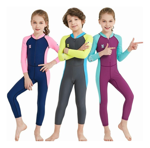 Conjunto De Traje De Baño For Niños, Buceo, Natación, Surf.