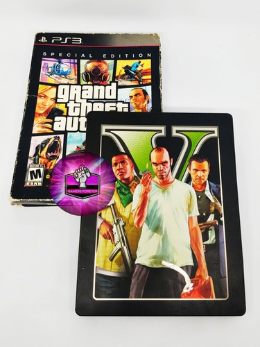 Gta 5 / Grand Theft Auto V Ps3, Físico, Mercado Pago, Envíos (Reacondicionado)
