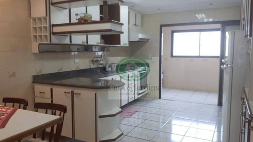 Imagem 29 de 30 de Gonzaga - 3 Dormitorios, Fte C/ Terraço, 2 Garagens - Vazio - Santos - Ap6230