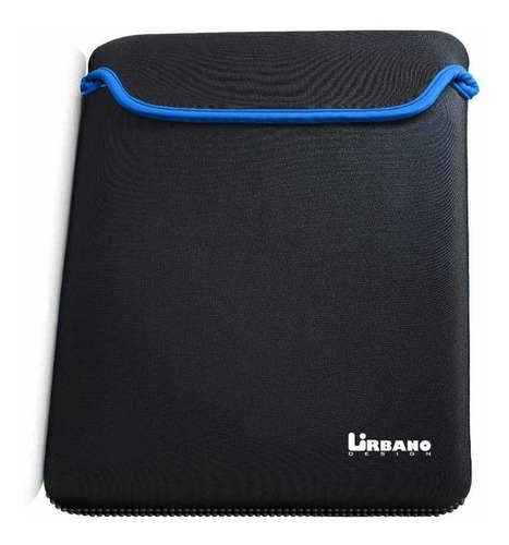 Funda Reversible Notebook 13  Urbano Azul-negra