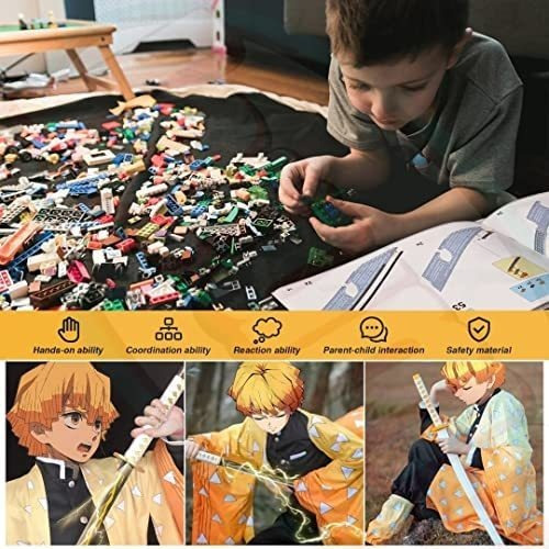 Demon Slayer Swords Compatible Con Lego, 39in Zenitsu Sword