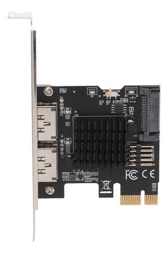 Alimentação Pcie De 1 A 2 Portas Via Porta De Placa De Expan