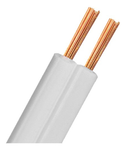 Cable Bipolar Tipo Paralelo 2 X 2,5 Mm Blanco X Metro- Kalop