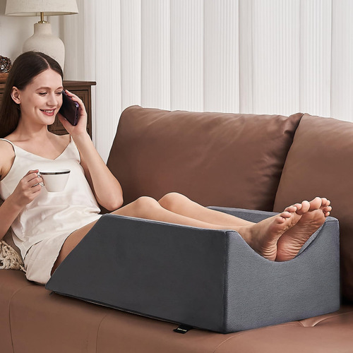 Joywoo Almohada Elevadora Con Soporte Para Piernas Dobles: I