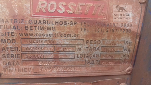 Mb Ls 2635 6x4 - 98/98 - Caçamba Facchini 14m³ Na Lata *