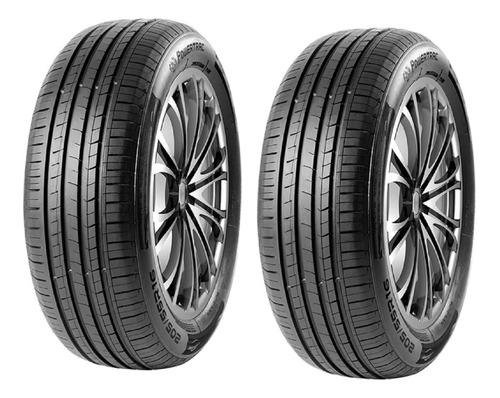 Paquete 2 Llantas 195/60r14 Powertrac Adamas H/p 86h