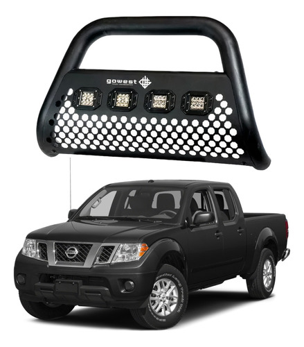 Burrera Ultra Bar 4 Faros Nissan Frontier V4 2011 - 2015 