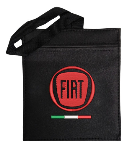 Bolsa  De Basura Para Carro Fiat Bandera Italia Logo Rojo.