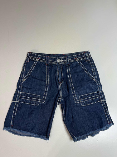 Bermuda De Blue Jeans Marca True Religion Original