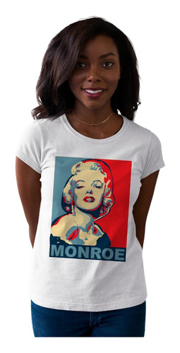 Playera Estampada De Actris Marilyn Monroe Unisex