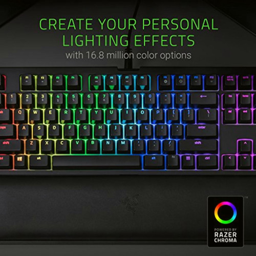 Razer Blackwidow Te Chroma V2 Teclado Mecánico Para Juegos: